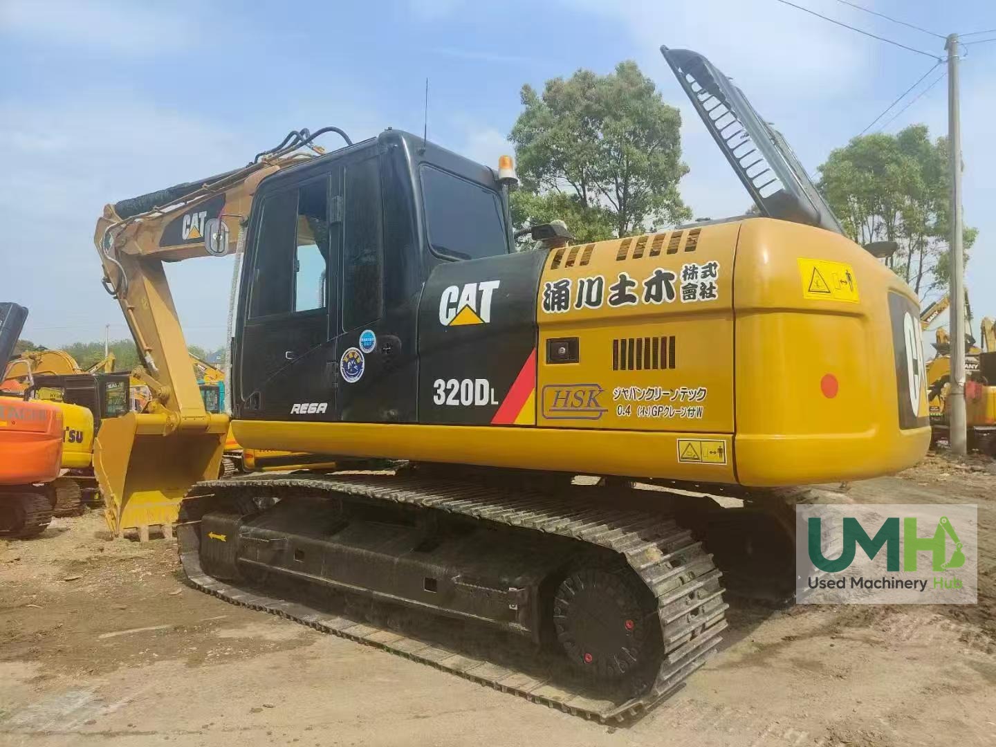 Used CAT 320D Excavator